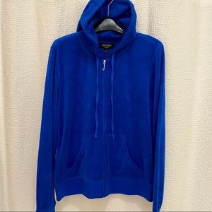 Juicy Couture black label velour zip up hoody